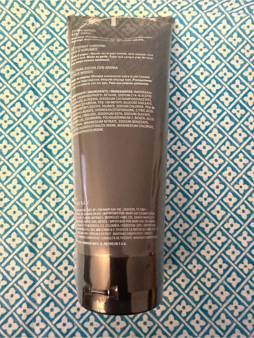 Mary Kay MK MenCitrus Woods Body Wash